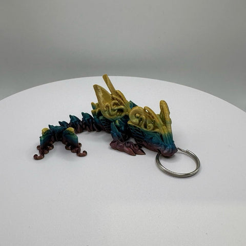Mini Pocket Dragon – 3D Printed Collectible Keychain Figurine