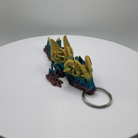 Mini Pocket Dragon – 3D Printed Collectible Keychain Figurine