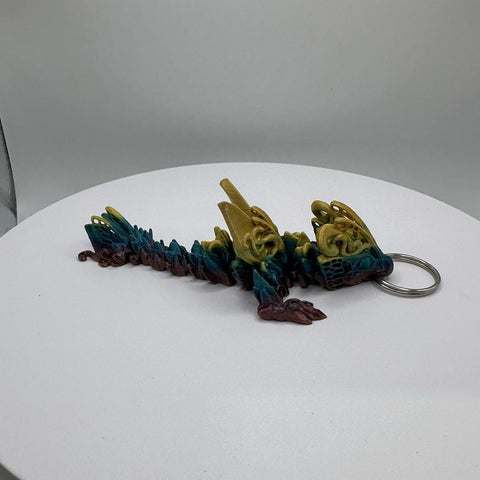 Mini Pocket Dragon – 3D Printed Collectible Keychain Figurine